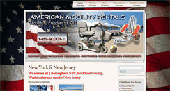Desktop Screenshot of americanmobilityrentals.com